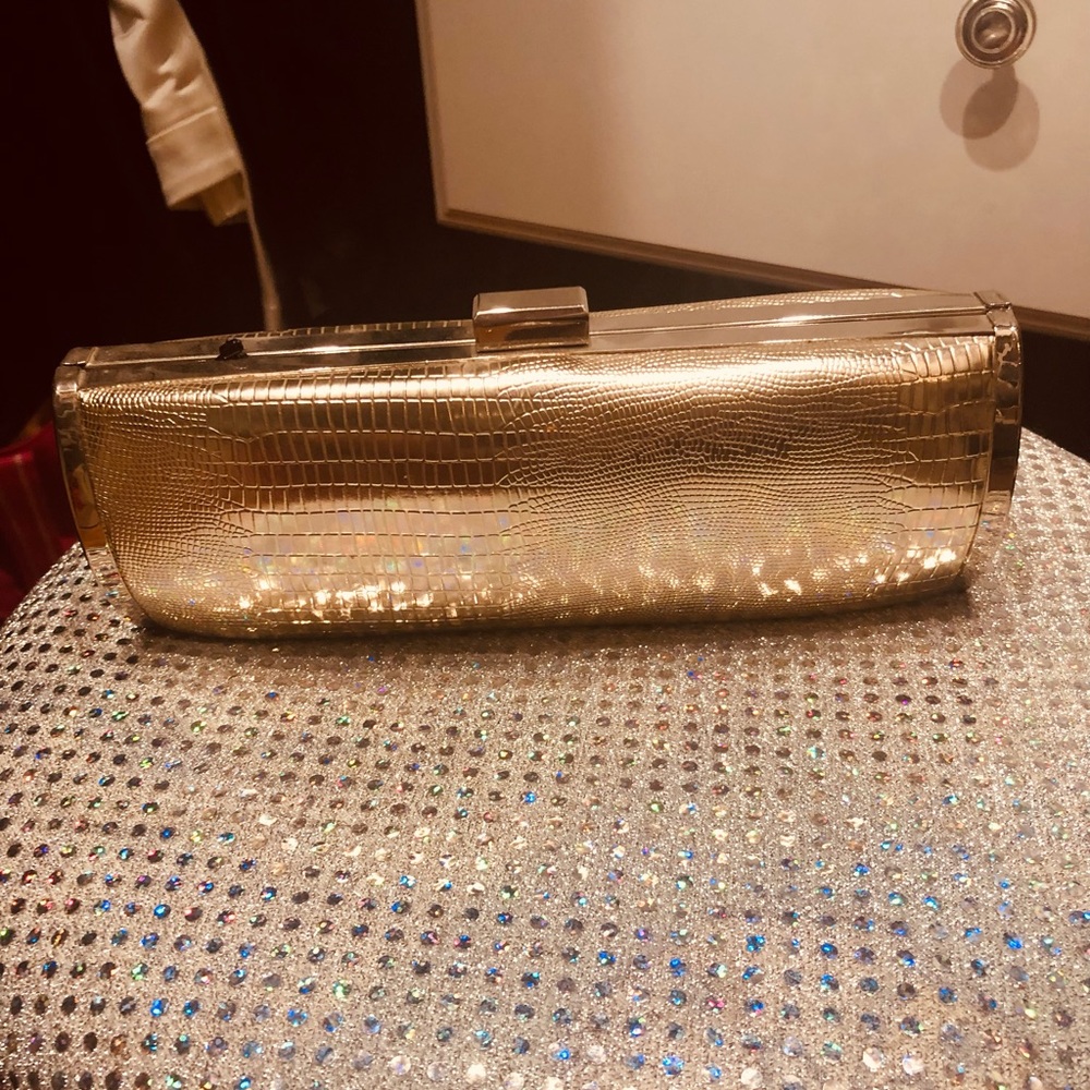 Style & Co 8.5 inch clutch bag.